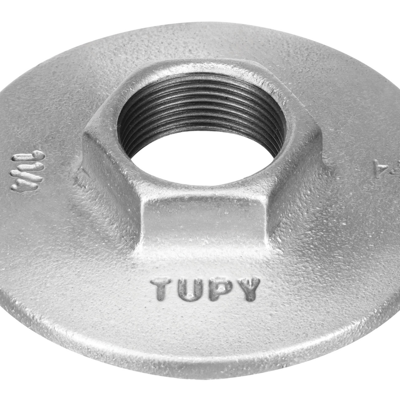 Flange Galvanizado Sextavada 1" (129900733)