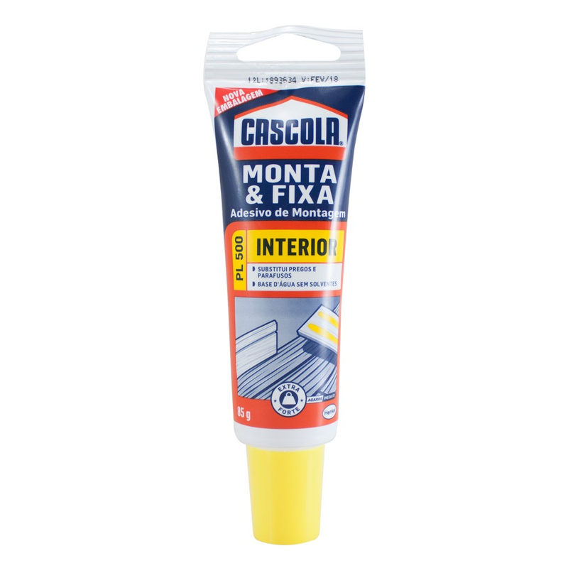 Adesivo Monta e Fixa 85gr Interno Pl500 (1406658)