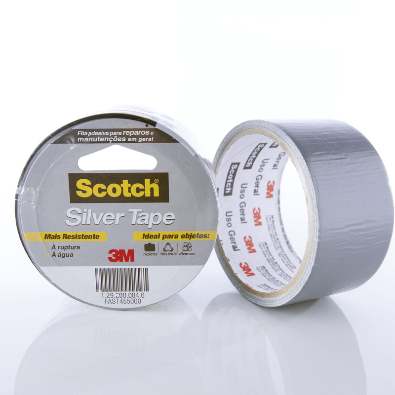 Fita Silvertape 25mtx45 Mm Scotch (HB004557920)