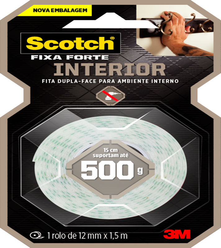 Fita D Face Espum 12mmx1,5mt Scotch (HB004750178)