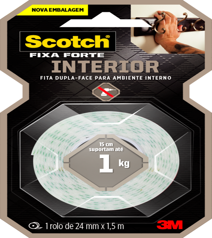 Fita D Face Espum 24mmx1,5mt Scotch (HB004750186)