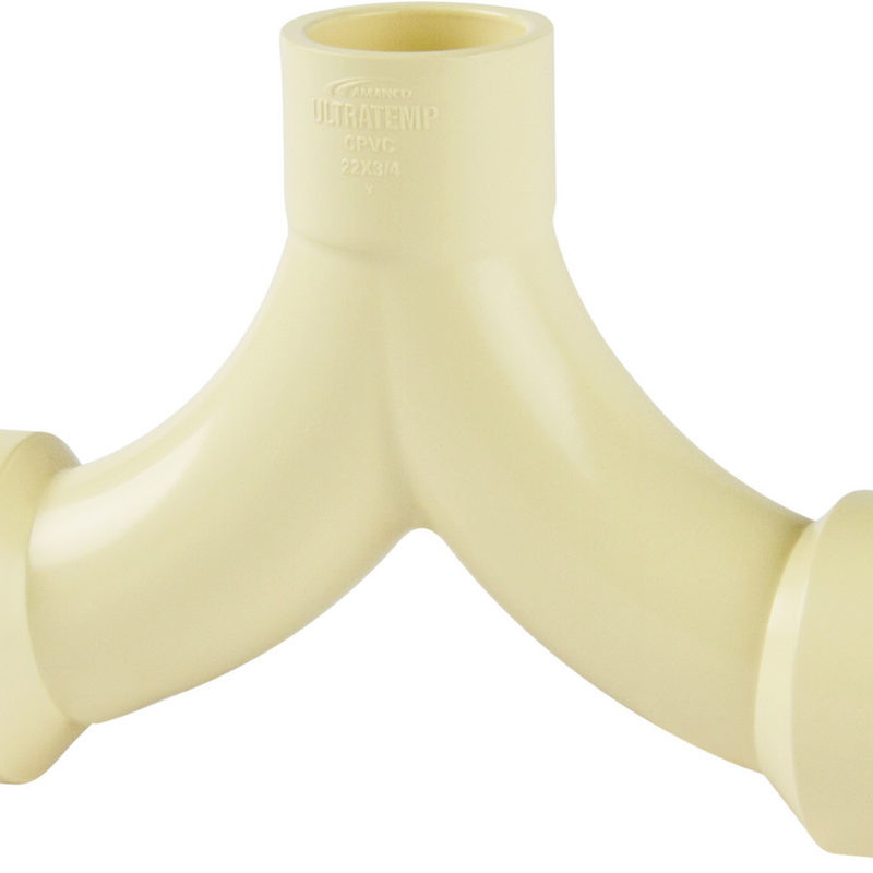 Te Cpvc Misturador Fff 22mmx3/4 Iso Amanco (20307)