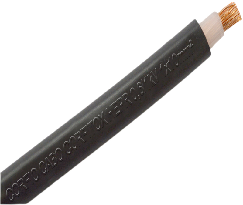 Cabo Nax Flex Hepr 6,0 Mm Pt Corfitox (B1024TOXE-PT)