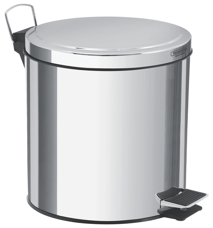 Lixeira Inox Compedal Brasil 12lts (94538/112)