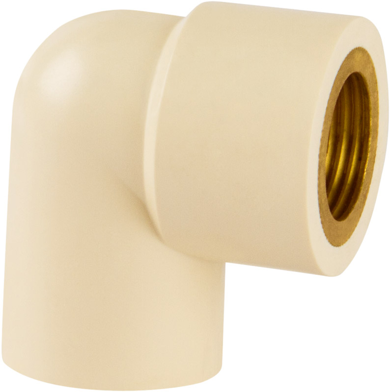 Joelho Cpvc 90 Trans Ff 28mmx1 Iso Amanco (20267)