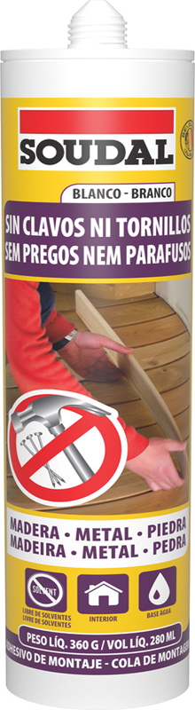 Adesivo Monta e Fixa 360gr Interno (123476)