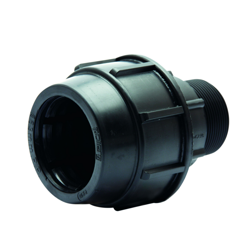 Adapt Pp 63mmx2" Pn10 Comrosca Polierg (3.31.006.0014)