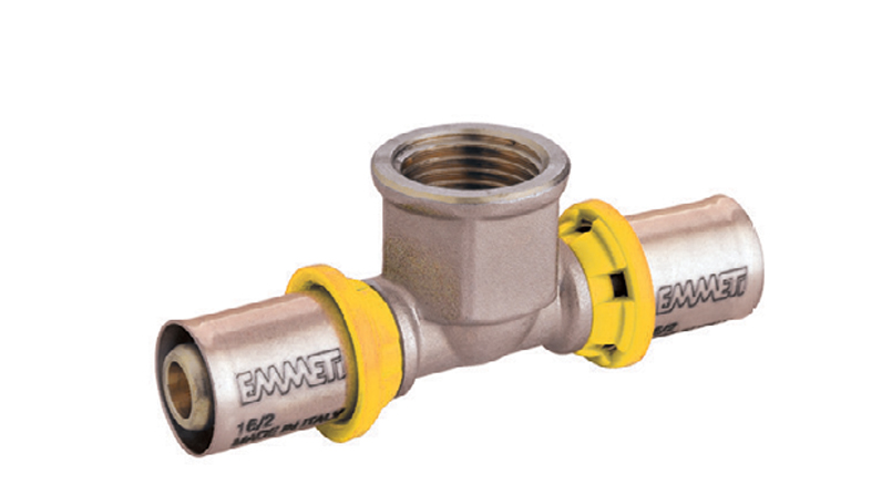 Tee Pexgas R Femea 20mmx1/2"x20 Mm (28195074/SF2012TF/TF2012)