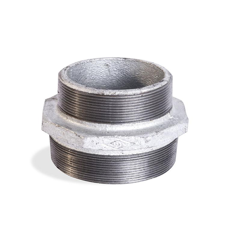 Niple Duplo Reducao Galvanizado 1/2x1/4" (25849)