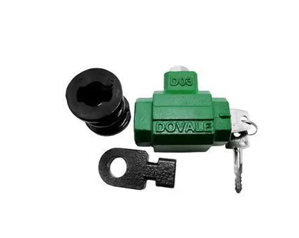 Cadeado Porta Enrolar King Tetra 03 Verde Dovale (17500)