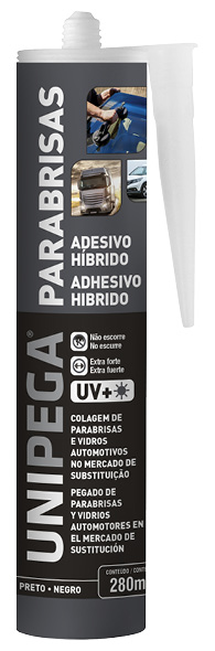 Cola Parabrisa Preto 400gr (AES0512.0194)