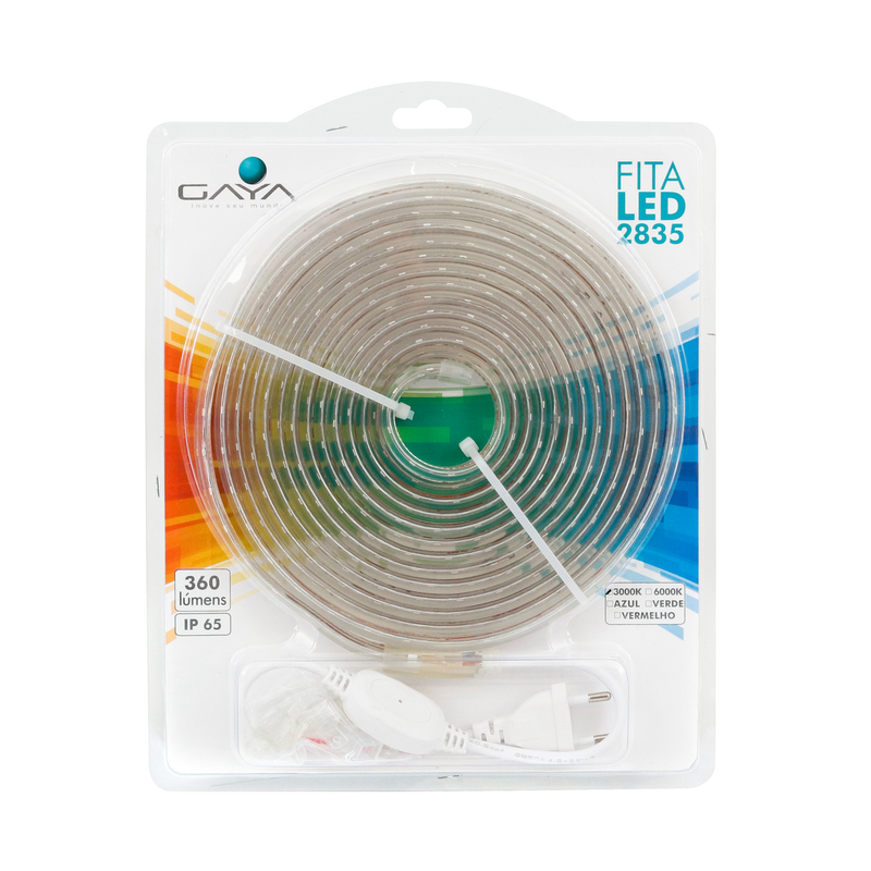 Fita LED 4,8 W 5mt 220 V 6k Comfonte (9012)