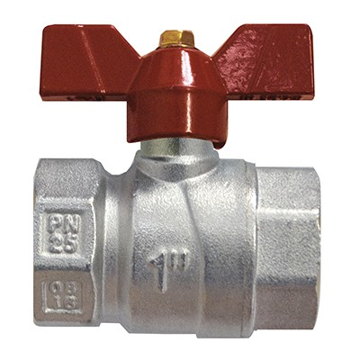 Registro Esf Alu Borb 3/4" Riri Comdpl Azul Emmeti (8370R005)