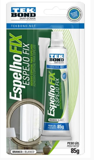 Fixa Espelho 85gr Branco (22211008500/69957367187)