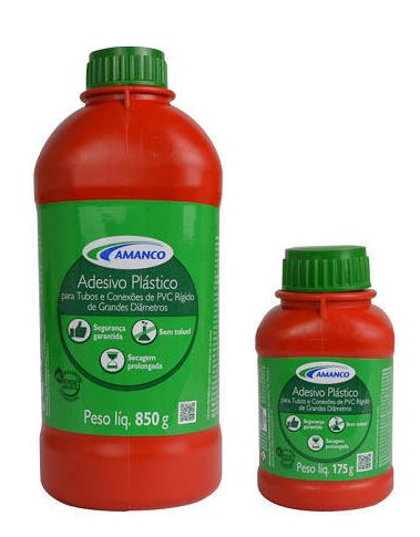 Adesivo Pvc 850gr Grandes Diam Frasco Amanco (91387)