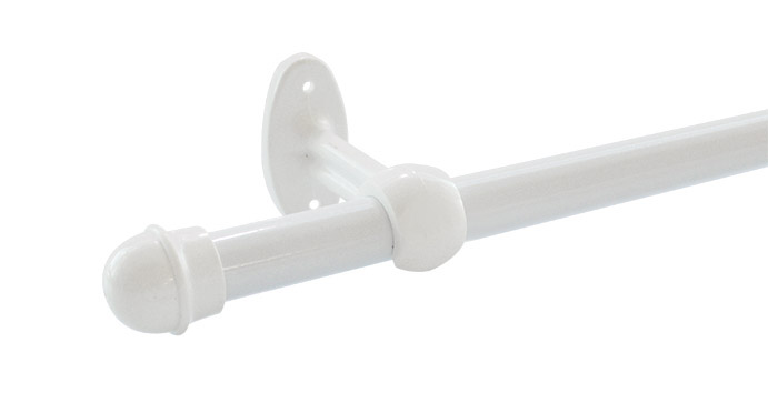 Kit Varao Simples Aço 19mmx3,00mt Branco (1582)