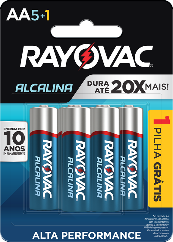 Pilha Alcalina Aa Peq Com6pc L6p5 (20863)