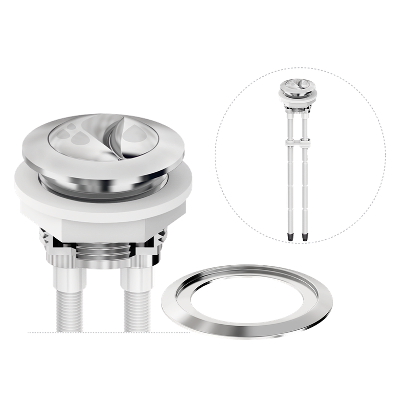 Acionador Valv Desc Hydra Dual Flush Censi (95460-1)