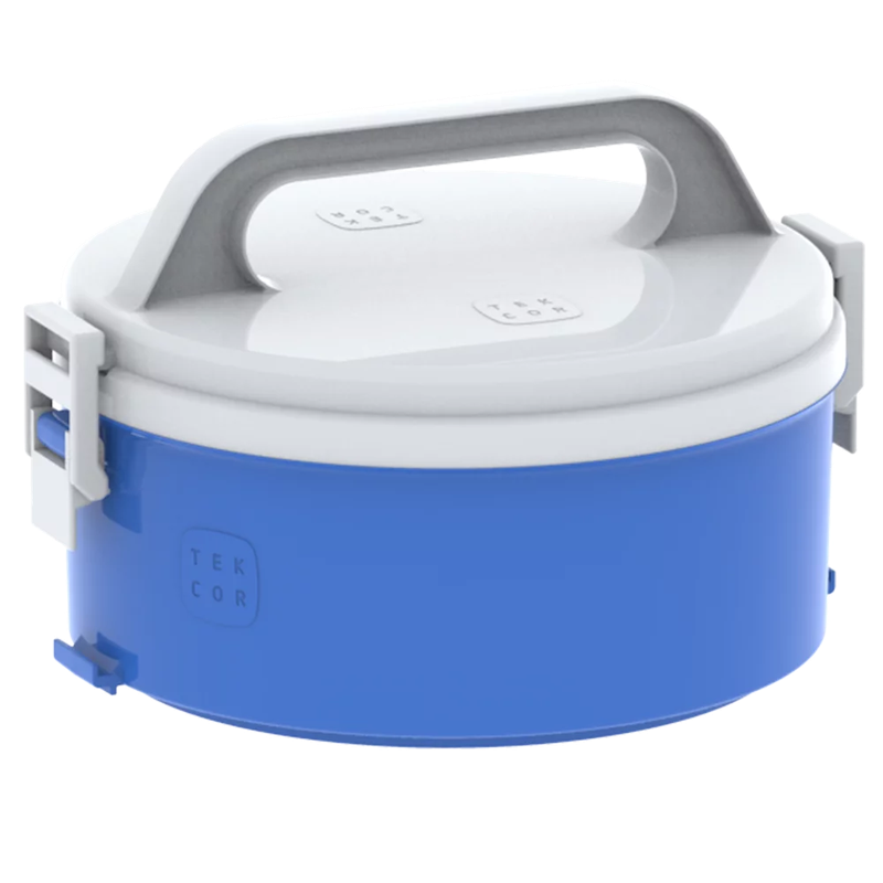 Marmita Termica 1,5lt Azul Divisao Tripla (09003.1241.05)