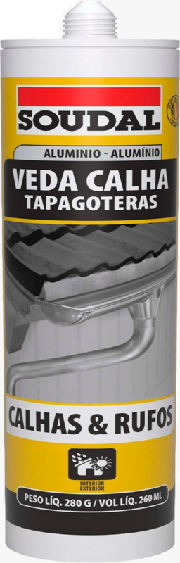Veda Calha Aluminio 280gr (154503)