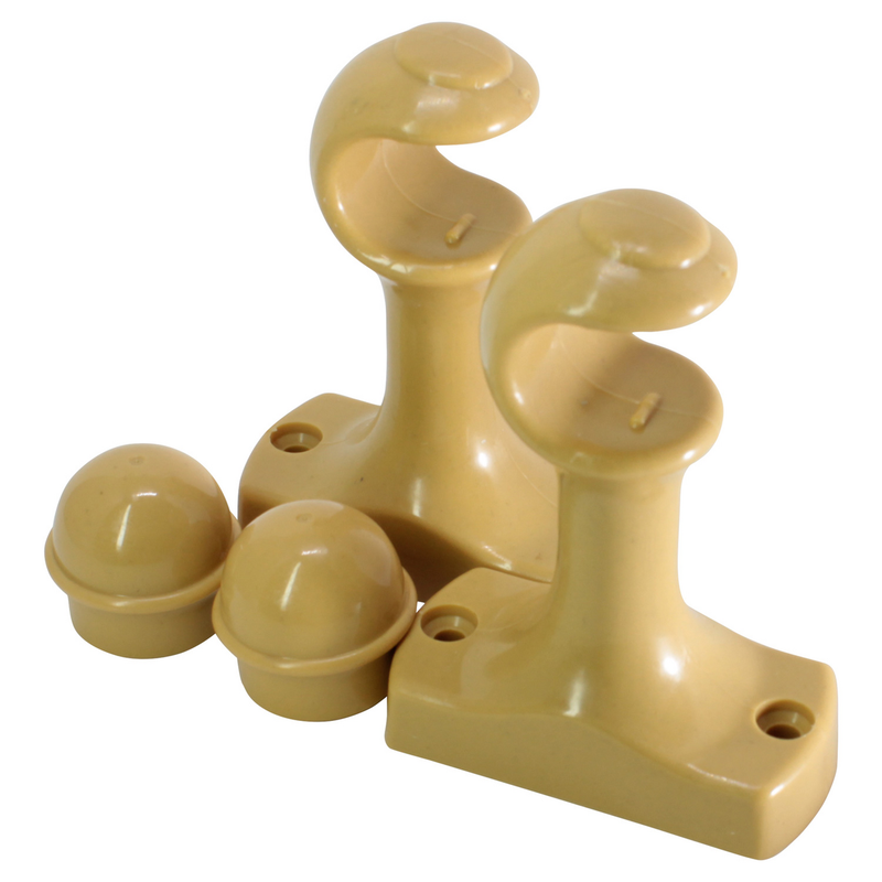 Kit Suporte Pvc Paravarao 28 Mm Branco (3170)