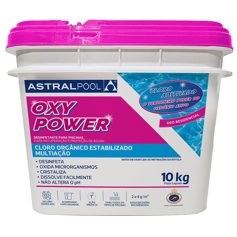 Cloro Oxypower 3x1 Multipl Acao 10 Kg (210205T)