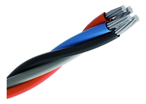 Cabo Mult Alum Quadrup 3x1x10+10 Mm Isolada (CMA0502NAZ-ALI)