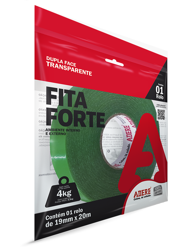 Fita D Face Acr 19mmx20mt Fita Forte 080 (28452001440)